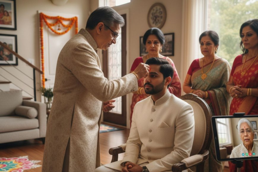 The Mark That Says Welcome to the Family: What the Tilak Ceremony Really Means for NRI Families