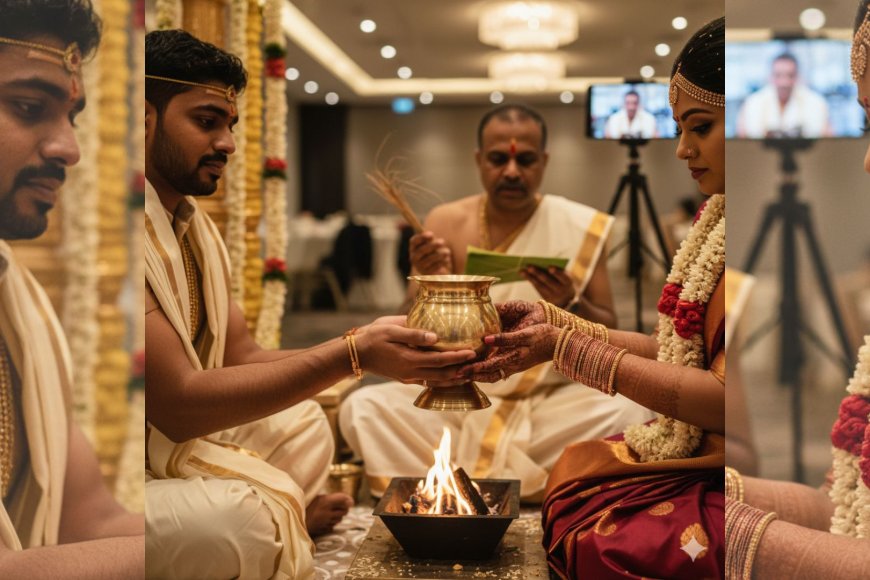 Why Tamil Weddings Ask a Couple to Hold Milk Together First — And How NRI Families Preserve Paal Pidithal Abroad