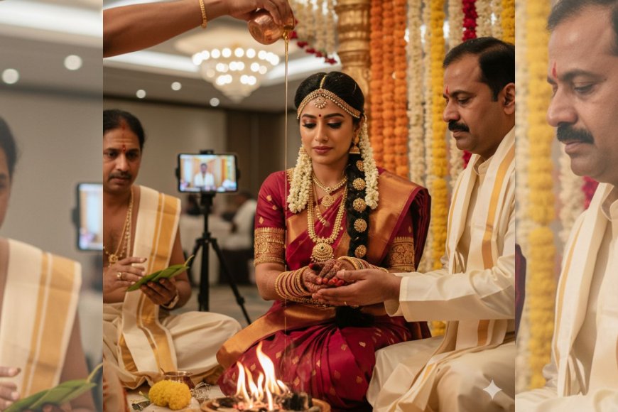 Most Emotional The Day a Father's Hands Let Go: The Sacred Kanyadanam Ritual in Telugu Hindu Weddings