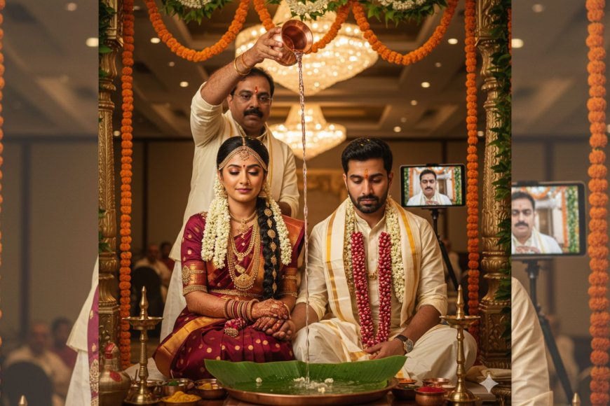 One Unbroken Stream, One Unbroken Promise: The Sacred Dhare Hereyuvudu Ritual of Karnataka Weddings