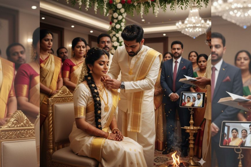 The Thread She Never Removes: What the Kerala Thali Really Means — and Why It Matters More Than Any Ring