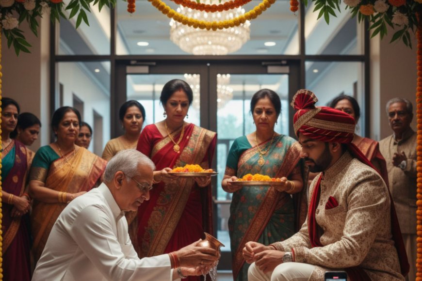 You Have Been Received as Vishnu. Now Live Accordingly: The Sacred Truth of Vara Puja in Gujarati Weddings