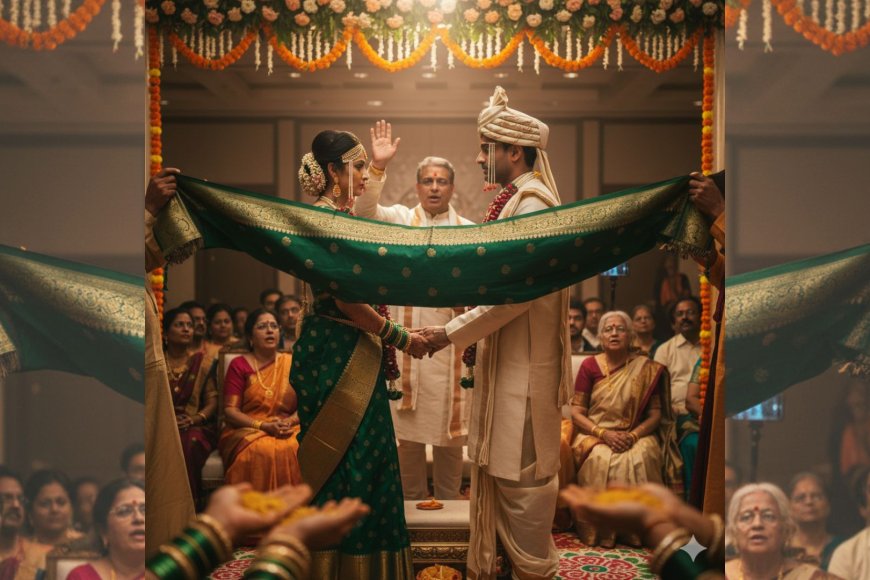 Antarpat in Maharashtrian Weddings: The Sacred Silk Cloth Ritual, Mangalashtaka Meaning and Complete NRI Guide