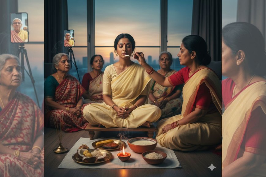 Before the Makeup. Before the Mandap. Before Everything: Inside Bengal's Dodhi Mangal