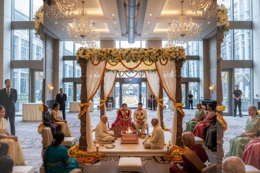 How Hotels and Banquet Halls Are Adapting to Indian Wedding Traditions Worldwide
