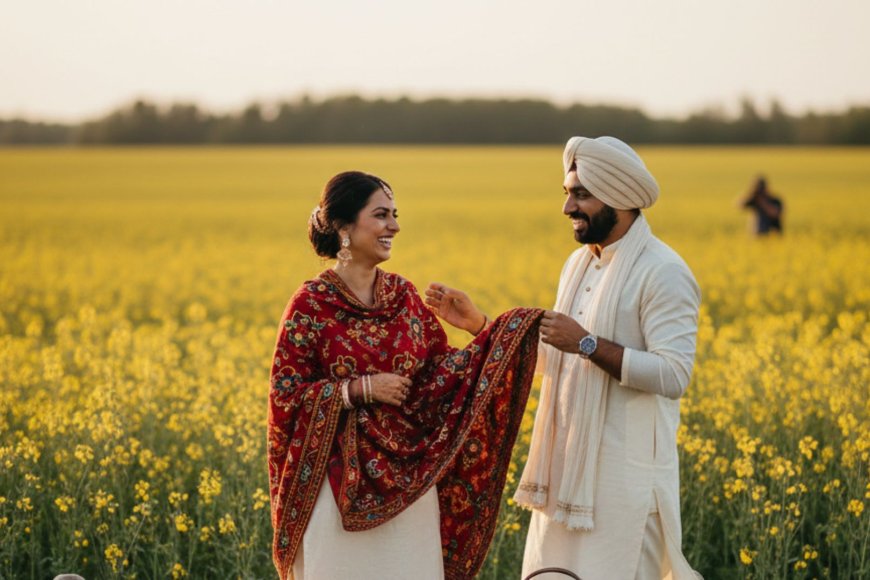 Before the Vows, Tell the Whole Story: How NRI Couples Are Reimagining Pre-Wedding Shoots Through the Lens of Indian Regional Identity
