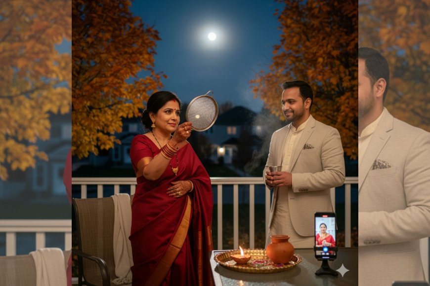 She Fasts From Sunrise to Moonrise, and She Does It Across Oceans: The NRI Guide to Karwa Chauth