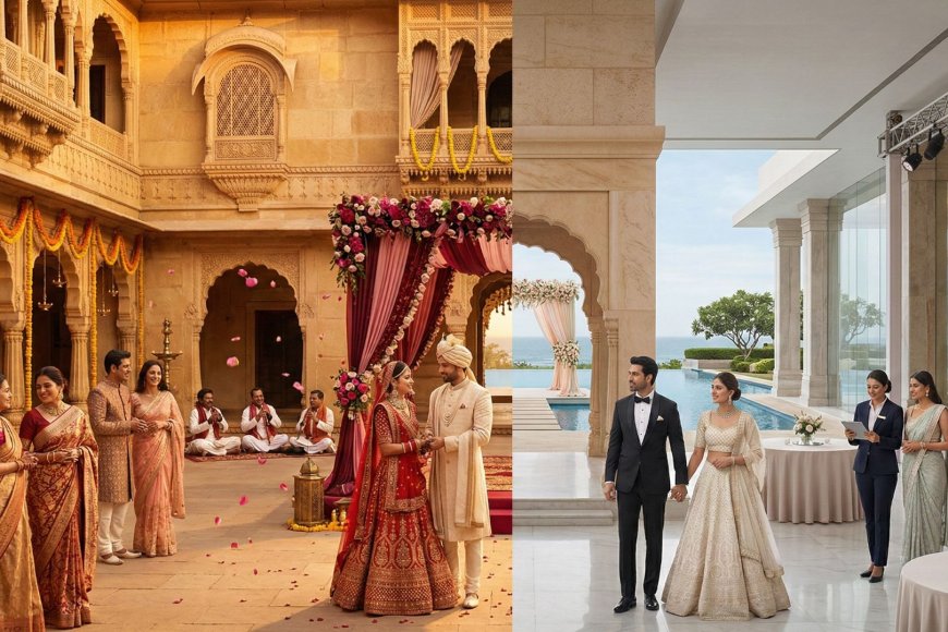 Heritage Hotels vs. Modern Resorts: How to Choose the Right Venue Type for Your NRI Wedding