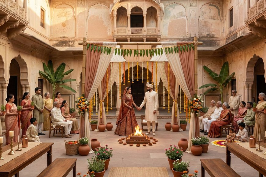 Sustainable Wedding Decor Ideas for Eco-Conscious NRI Couples