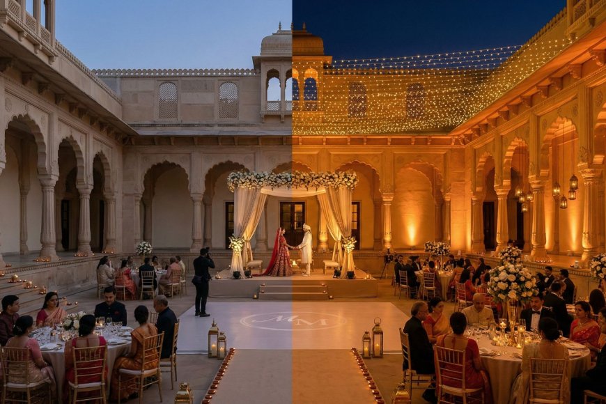 Lighting Design 101: How to Transform Your Wedding Venue With the Right Light