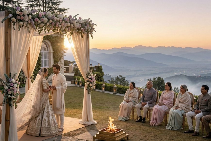 Mussoorie Hill Station Weddings: The Complete Mountain Magic Guide for NRI Couples