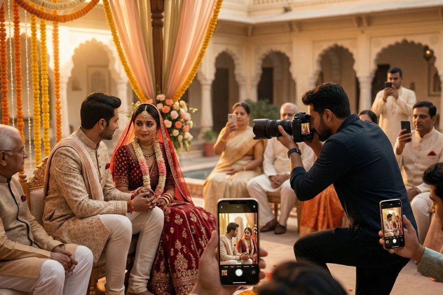 Put the Phone Down: The NRI Couple's Complete Guide to Managing Social Media at Your Indian Wedding