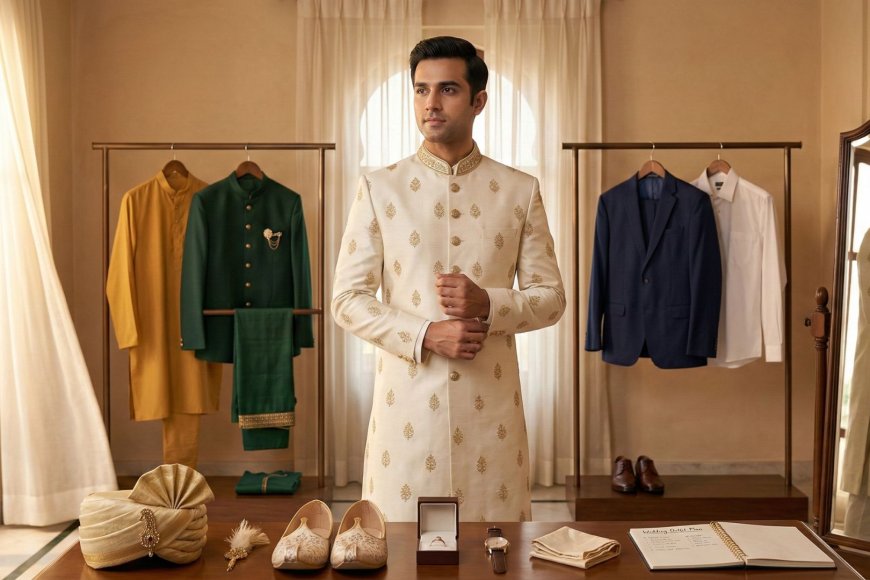The NRI Groom's Complete Shopping and Styling Guide: Every Outfit, Every Occasion and Every Decision Done Right