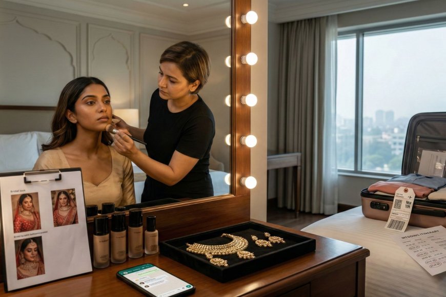 Bridal Makeup Trials When You Have Limited India Time — The Complete NRI Bride's Guide