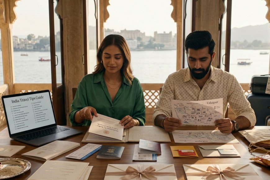 First Time in India: The NRI Couple's Complete Guide to Creating an India Travel Tips Booklet for International Wedding Guests