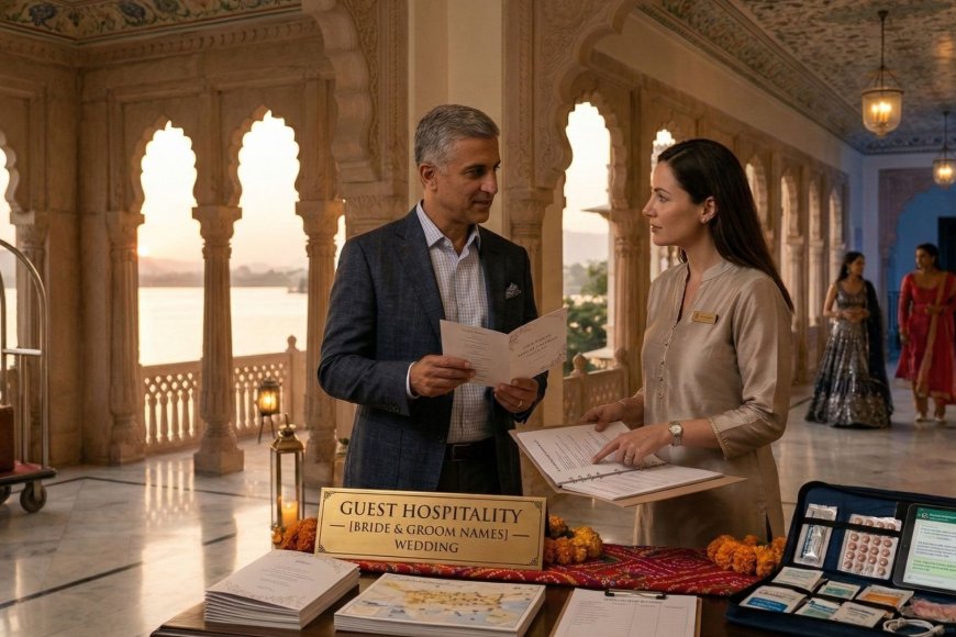Creating a Guest Hospitality Desk — What Services to Offer: The Complete NRI Wedding Planning Guide