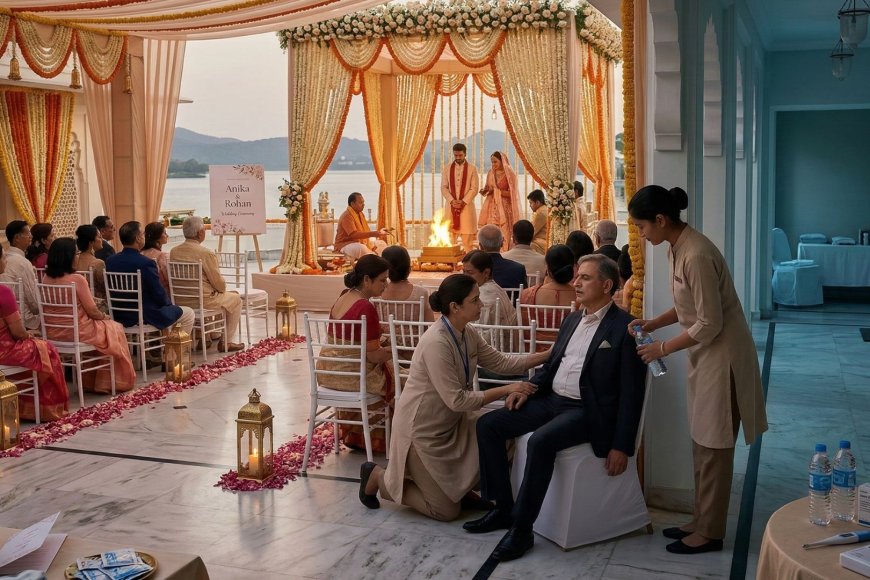 First Aid and Medical Support at Your Wedding — The Complete NRI Couple's Preparedness Guide