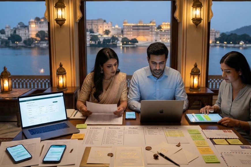 One List, One Truth: The NRI Couple's Complete Guide to Managing RSVPs Across Multiple Countries and Time Zones
