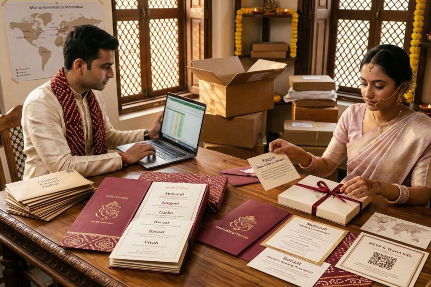 How to Create Separate Invitation Versions for India-Based and International Guests — The Complete NRI Wedding Planning Guide
