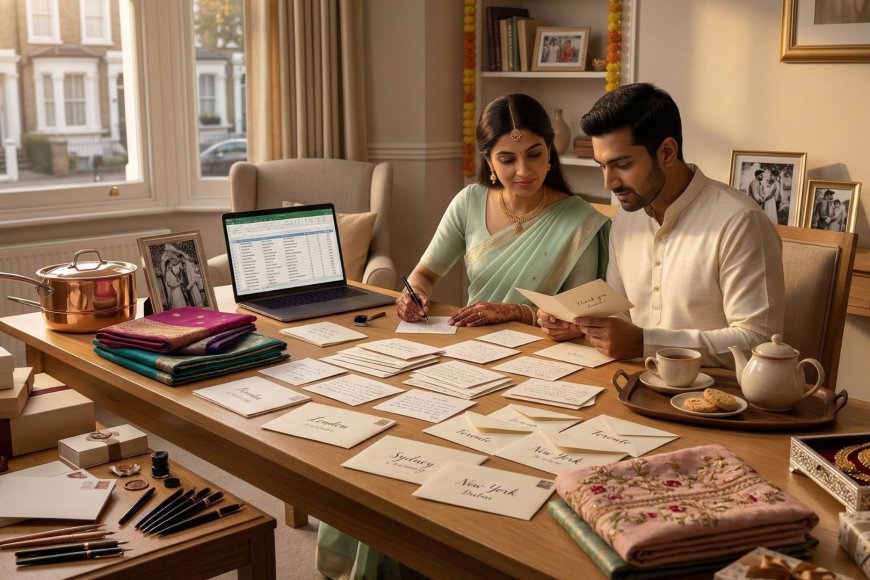 Thank You Card Etiquette for NRI Weddings — Timeline, Format and the Complete Planning Guide