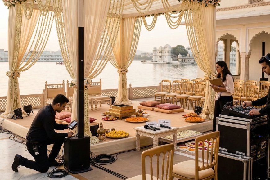The Sound That Nobody Notices: The NRI Couple's Complete Guide to Sound System Rental vs. Venue-Provided Audio