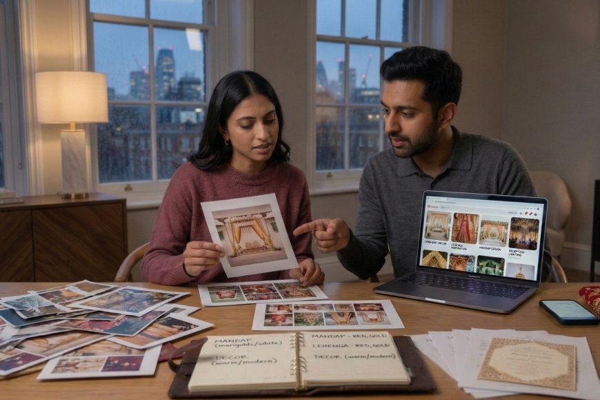 The Board With Four Hundred Pins: The NRI Couple's Complete Guide to Using Pinterest Effectively for Indian Wedding Inspiration