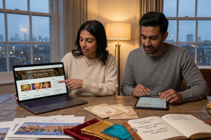 The Website Nobody Could Find Anything On: The NRI Couple's Complete Guide to Creating a Wedding Countdown Website for Guests