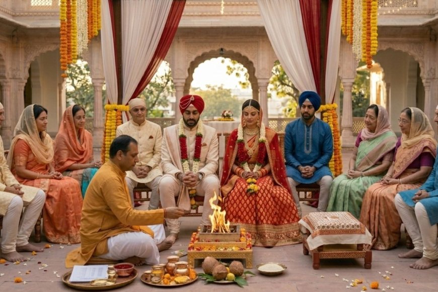 Interfaith NRI Weddings: Planning with Two Religions — The Complete Guide to Hindu, Sikh, Muslim and Christian Wedding Combinations