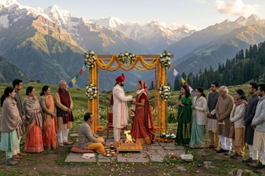 The Wedding That Was in the Mountains: The NRI Couple's Complete Guide to Adventure Weddings in India in Unique Locations