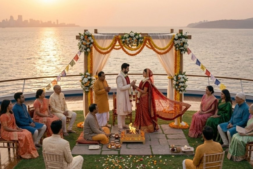 Cruise Weddings Departing from Indian Ports — The Complete NRI Wedding Planning Guide