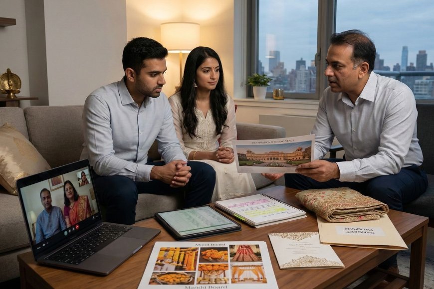 The Person Who Made Everything Harder: The NRI Couple's Complete Guide to Managing Difficult Family Members During Wedding Planning