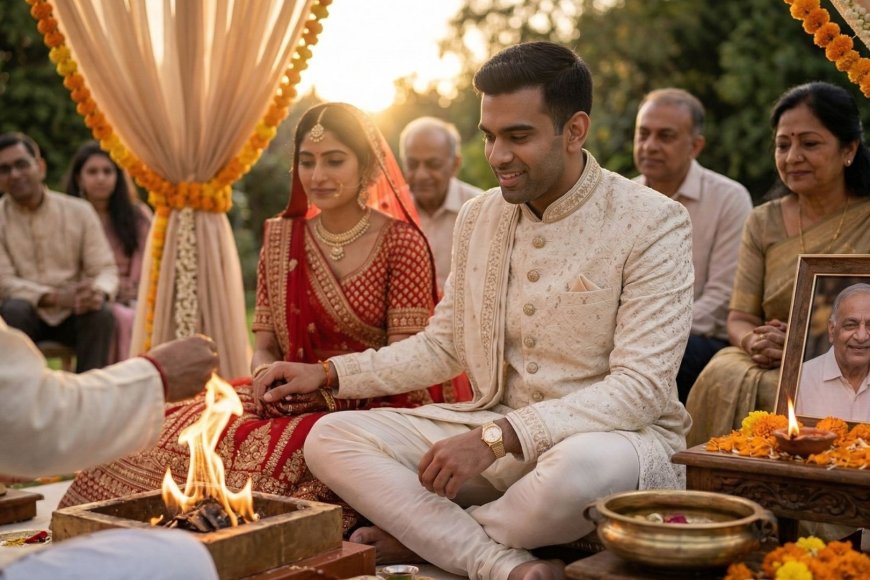 The Chair That Was Not Empty: The NRI Couple's Complete Guide to Honoring Deceased Parents at Your Wedding