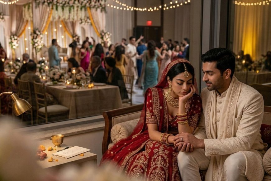 The Groom Who Did Not Want a Big Wedding: The NRI Couple's Complete Guide to Anxiety Management for Introverted Brides and Grooms