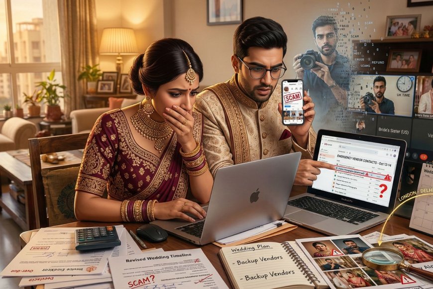 The Photographer Who Did Not Exist: The NRI Couple's Complete Guide to Dealing with Vendor Scams — Red Flags and Recovery