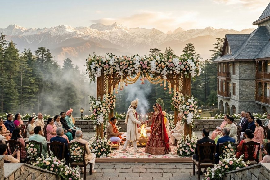 Wildflower Hall, Shimla — Lord Kitchener's Mountain Residence at 8,250 Feet as Your NRI Wedding Venue