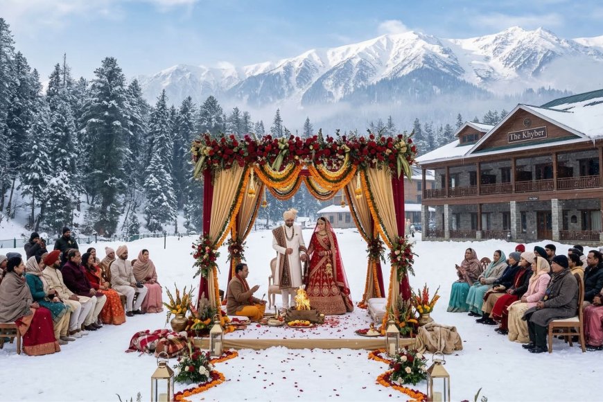 The Khyber Himalayan Resort Gulmarg — A Snow-Covered Kashmir Wedding at India's Only 5-Star Ski Resort: NRI Guide — The Complete NRI Wedding Planning Guide