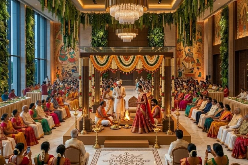 ITC Gardenia Bengaluru — India's Most Sustainable 5-Star Wedding: What LEED Platinum Means for Your NRI Wedding — The Complete NRI Wedding Planning Guide