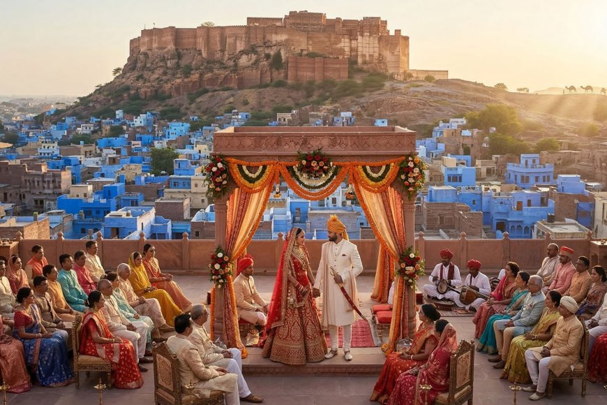 Destination Wedding in Jodhpur — The Blue City Palace Wedding Guide for NRI Couples