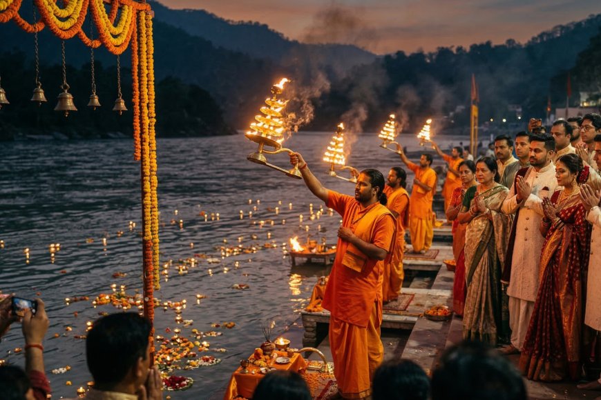 Destination Wedding in Rishikesh — A Ganges-Side Wedding Where Spirituality Meets 5-Star Luxury: The NRI Guide