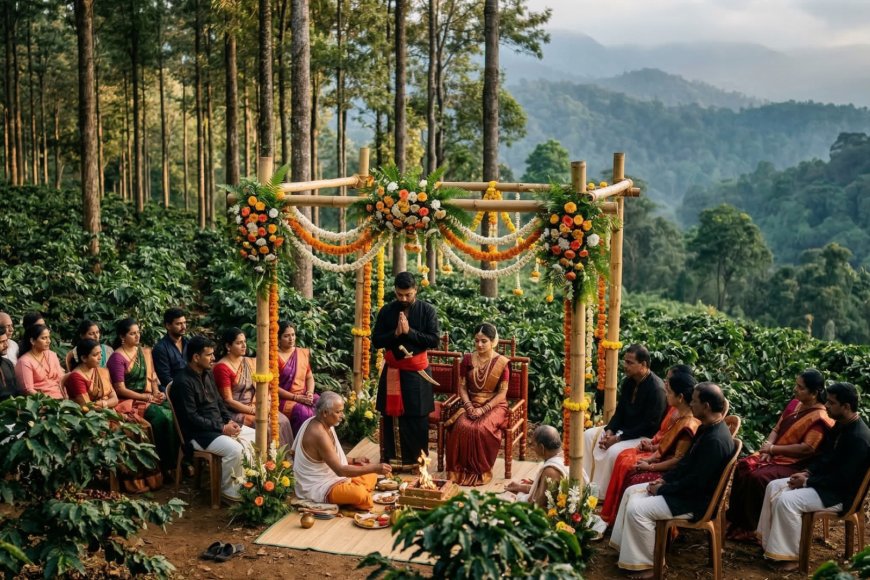 Destination Wedding in Coorg — Coffee Plantation Ceremonies and Kodava Warrior Traditions: The NRI Complete Guide