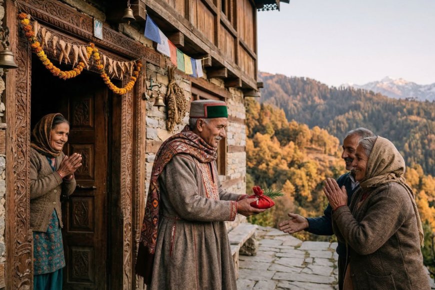 The Ancient Himachali Wedding Invite Carried Door to Door: The Complete NRI Guide to India's Most Personal Invitation Tradition