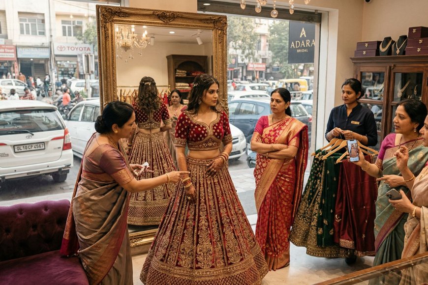 Delhi Bridal Shopping with Your NRI Family: The Complete Guide to Managing Opinions, Budgets and Time