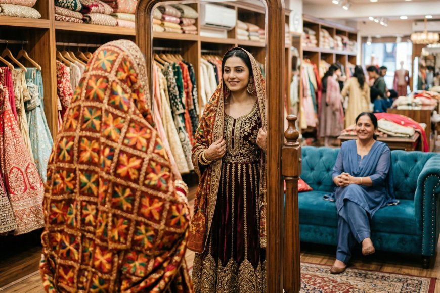 Bridal Salwar Suits in Jalandhar — Why More NRI Brides Are Choosing This Over Lehengas