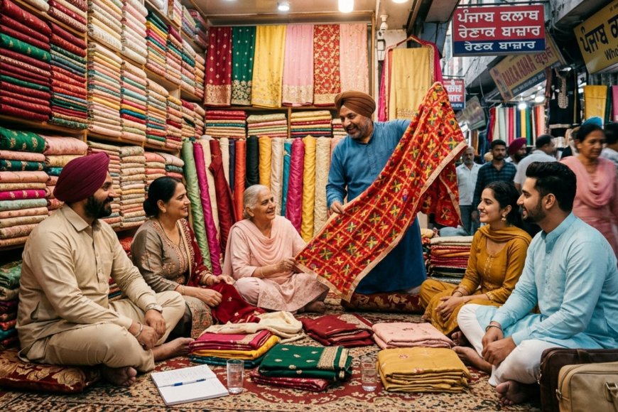 Jalandhar Wholesale Cloth Market Guide for NRI Families — Where to Go, Prices & Insider Tips
