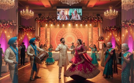 The Night Two Families Forget They Are Strangers: What the Sangeet Ceremony Really Means for NRI Families