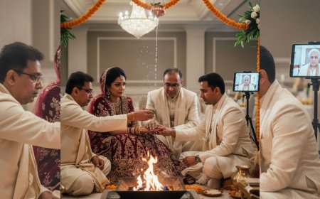 The Moment a Father Places His Daughter's Hand in Another's — and Lets Go