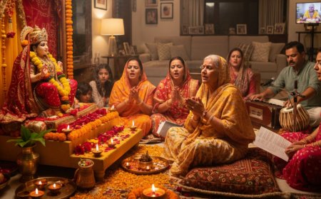 Before the Wedding Can Begin, the Goddess Must Be Called: What Mata Ki Chowki Really Means for NRI Rajasthani Families
