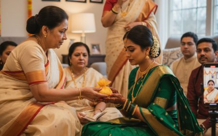 She Placed Sugar in the Bride's Hands — and Everything That Followed Was Maharashtra's Most Beloved Engagement Tradition