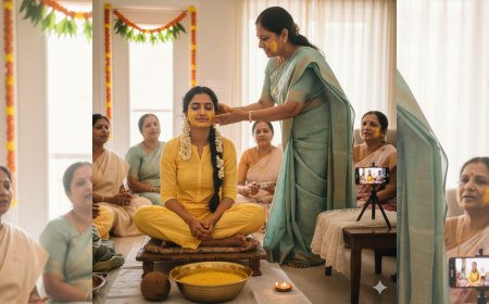 Where Turmeric Meets the Cross: The Haldi and Roce Ceremony in Konkani Catholic Weddings