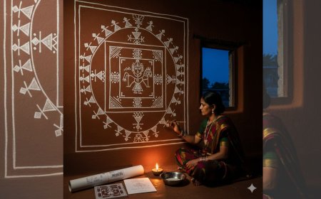 Warli Wedding Art Explained: The Complete NRI Guide to How Ancient Paintings Narrate Indian Wedding Stories